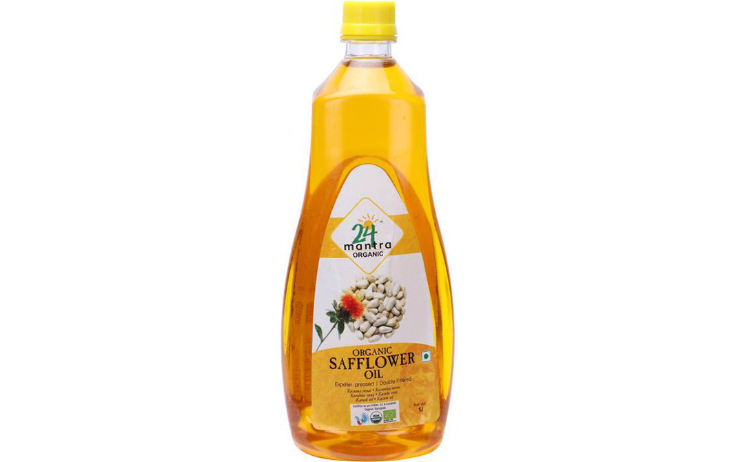 24 Mantra Organic Safflower Oil    Bottle  1 litre